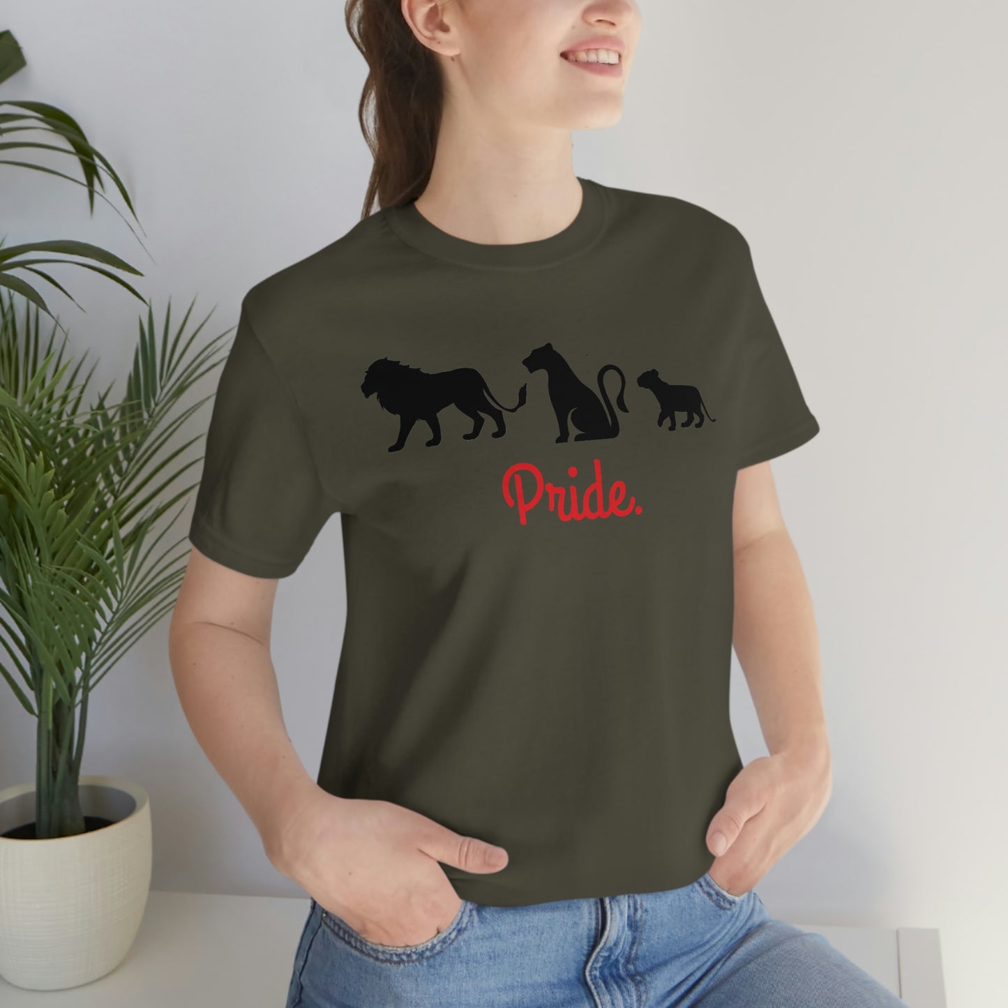 Pride of Lion Unisex Ringer Tee