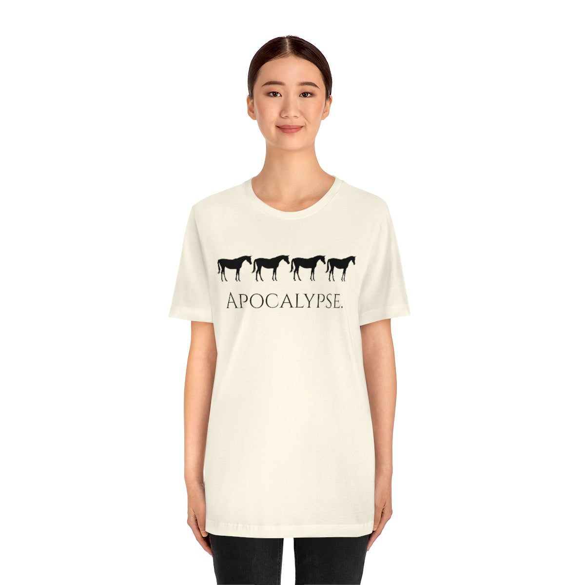 Five Horses (Horsemen) of the Apocalypse Funny T-shirt