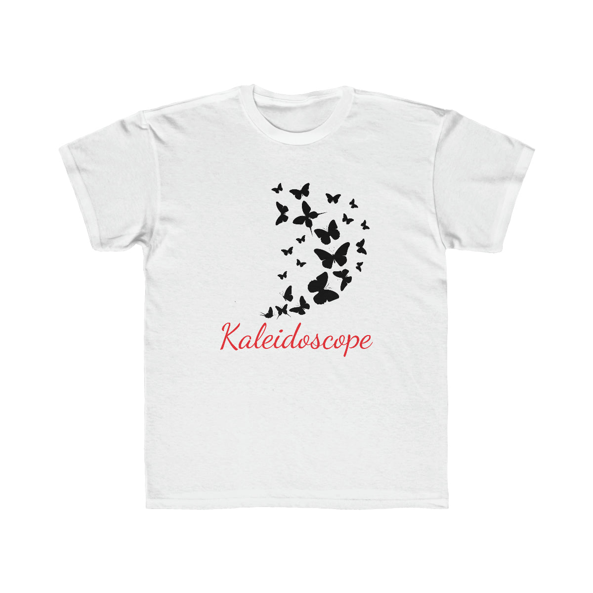 Lettie's Kaleidoscope of Butterflies Kids Fit T-shirt