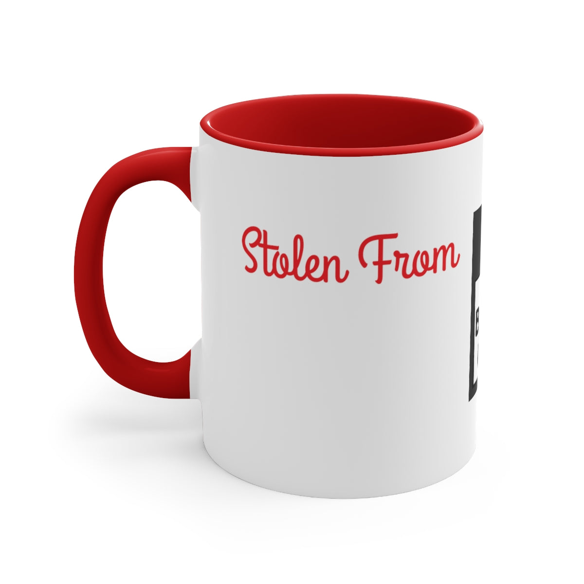 Stolen from The Black Cat Accent Coffee Mug, 11oz