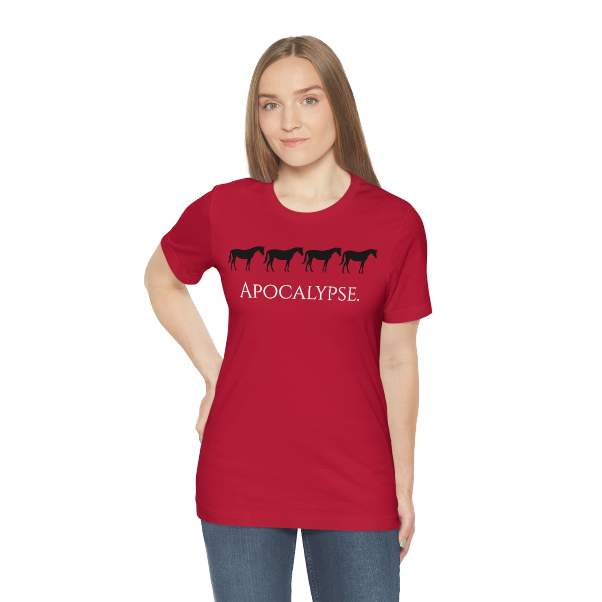 Five Horses (Horsemen) of the Apocalypse Funny T-shirt