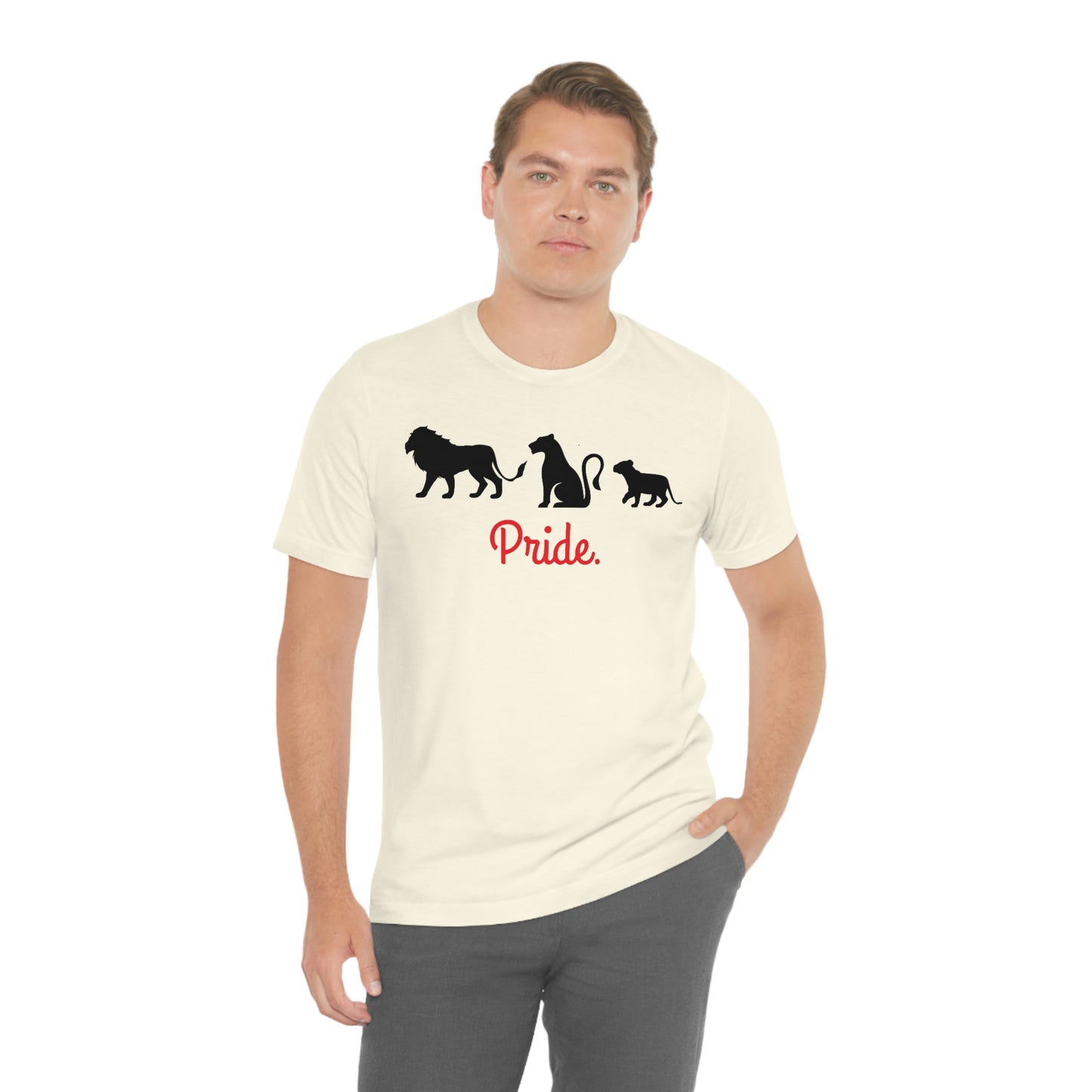 Pride of Lion Unisex Ringer Tee