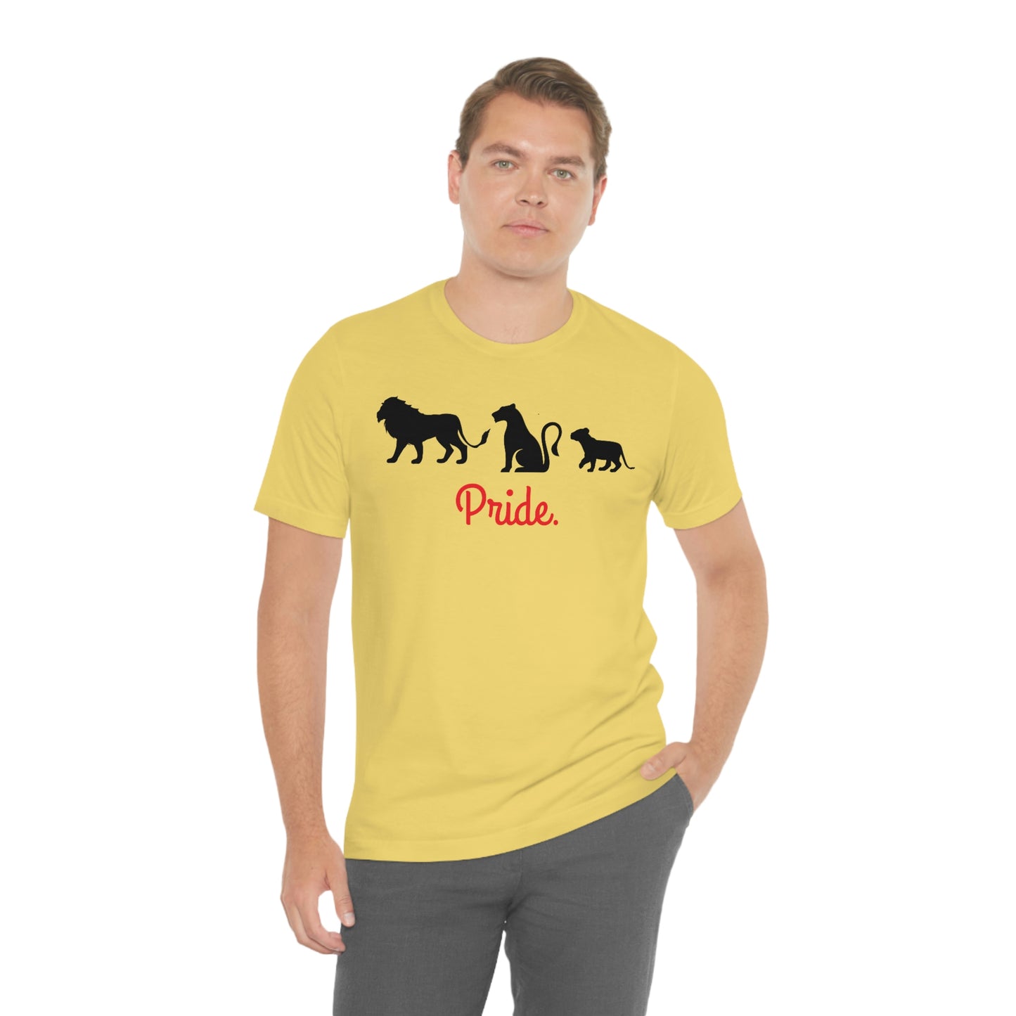 Pride of Lion Unisex Ringer Tee