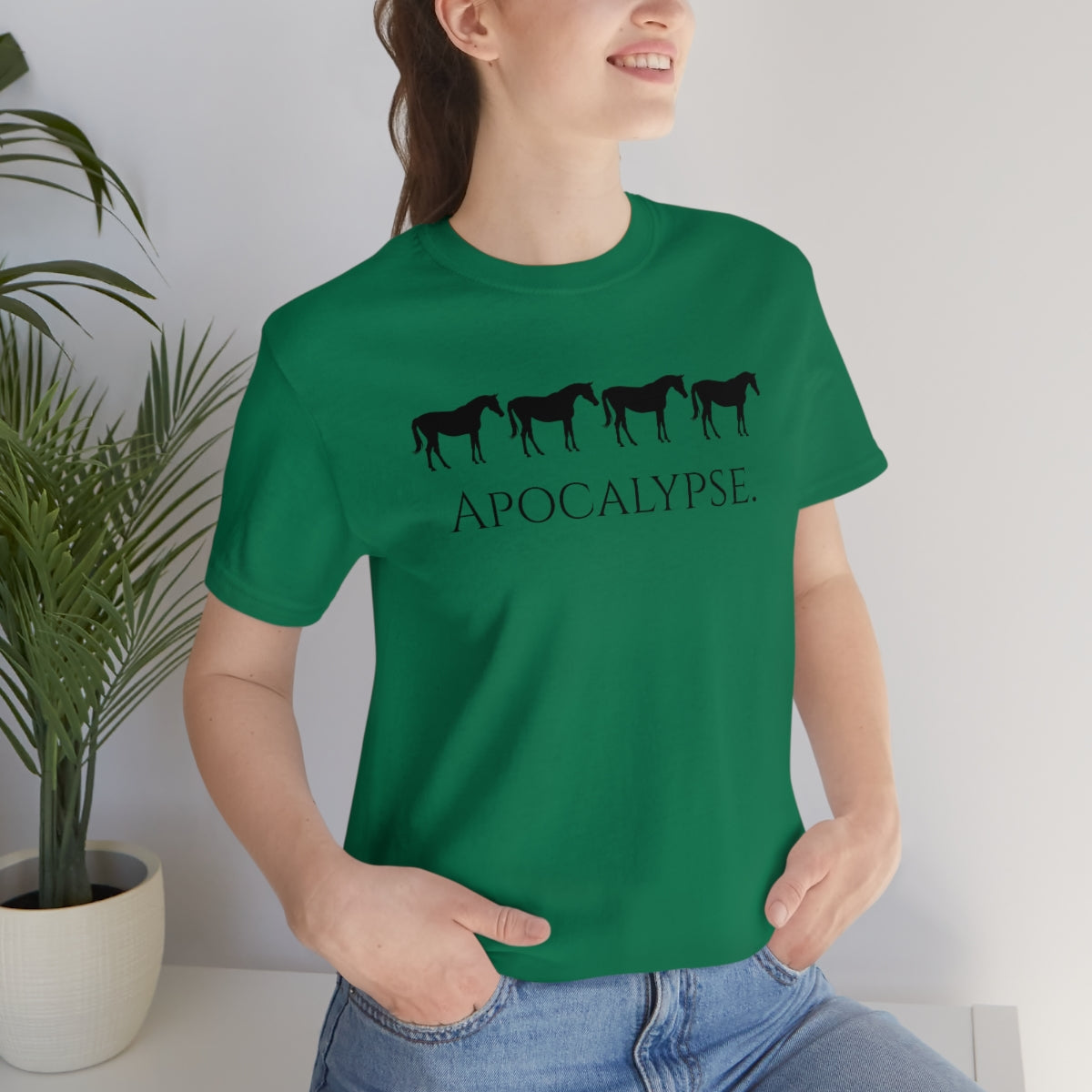 Five Horses (Horsemen) of the Apocalypse Funny T-shirt