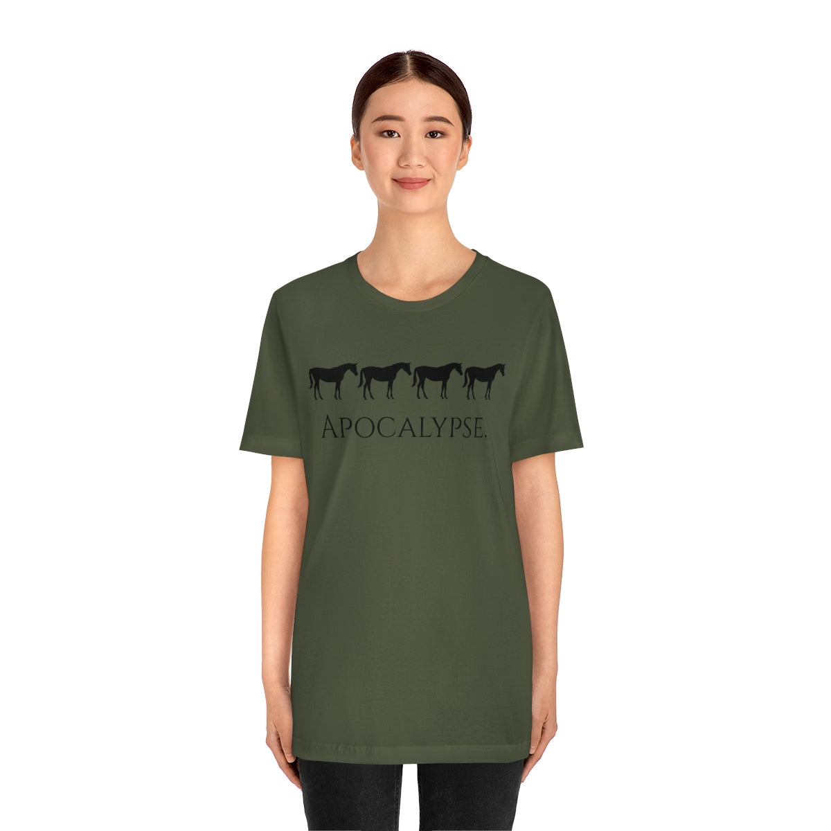 Five Horses (Horsemen) of the Apocalypse Funny T-shirt