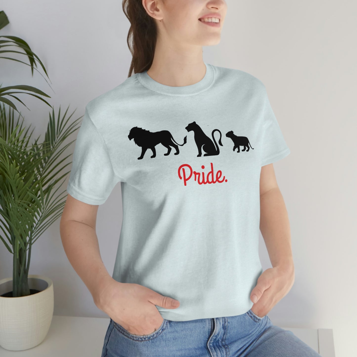 Pride of Lion Unisex Ringer Tee