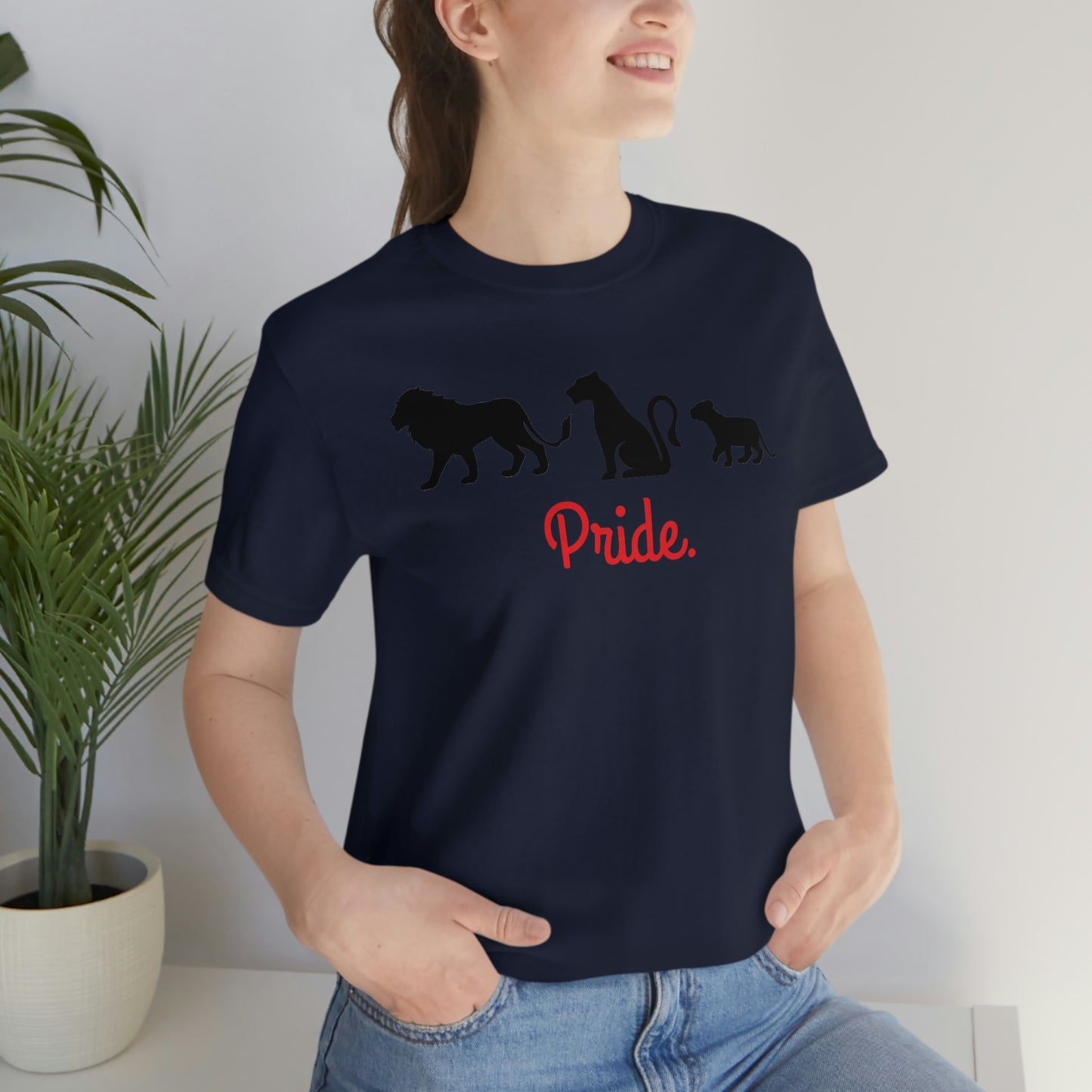 Pride of Lion Unisex Ringer Tee