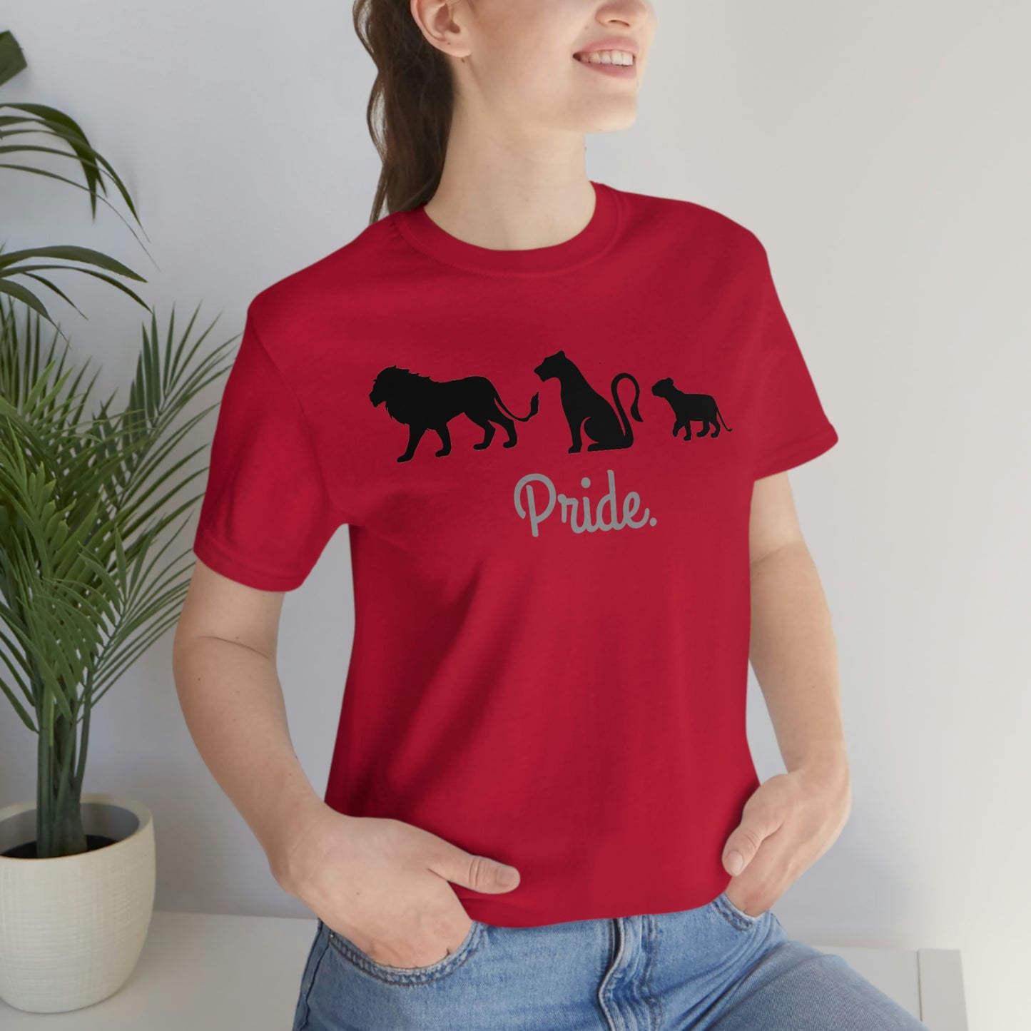 Pride of Lion Unisex Ringer Tee