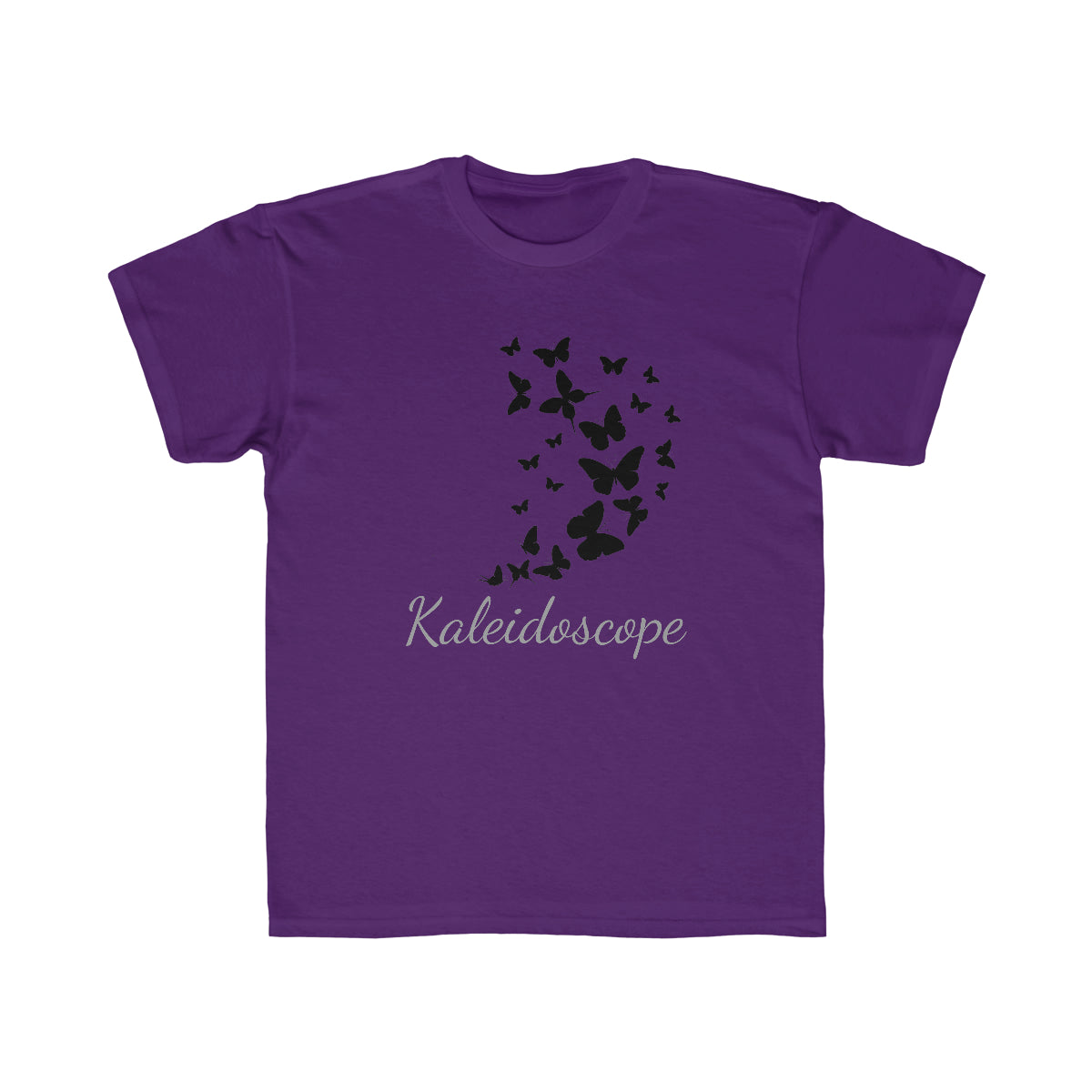 Lettie's Kaleidoscope of Butterflies Kids Fit T-shirt