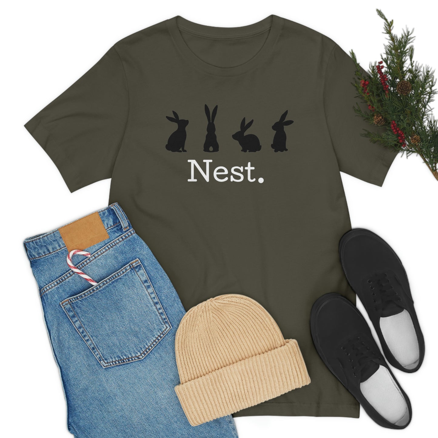 Nest of Rabbits T-Shirt