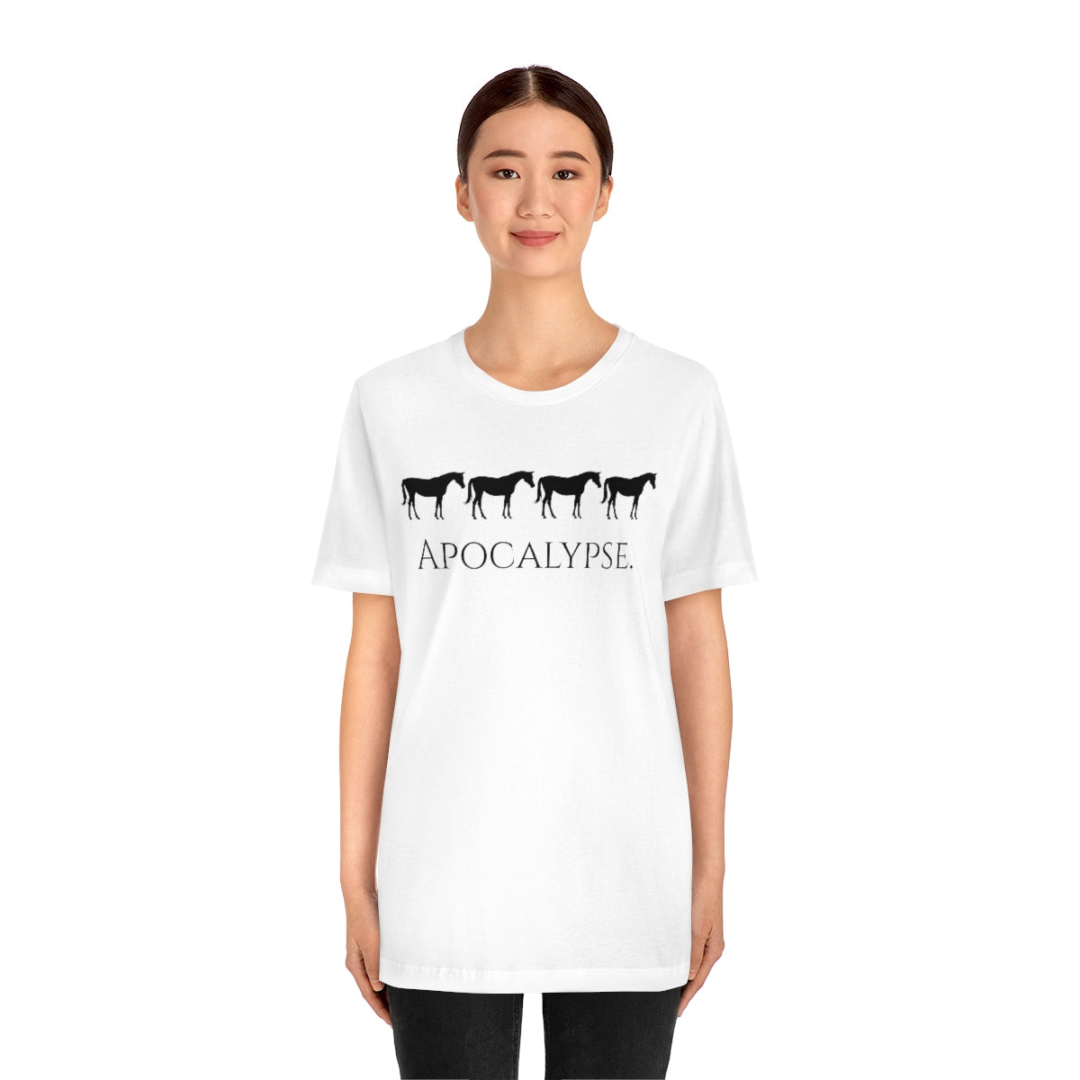 Five Horses (Horsemen) of the Apocalypse Funny T-shirt