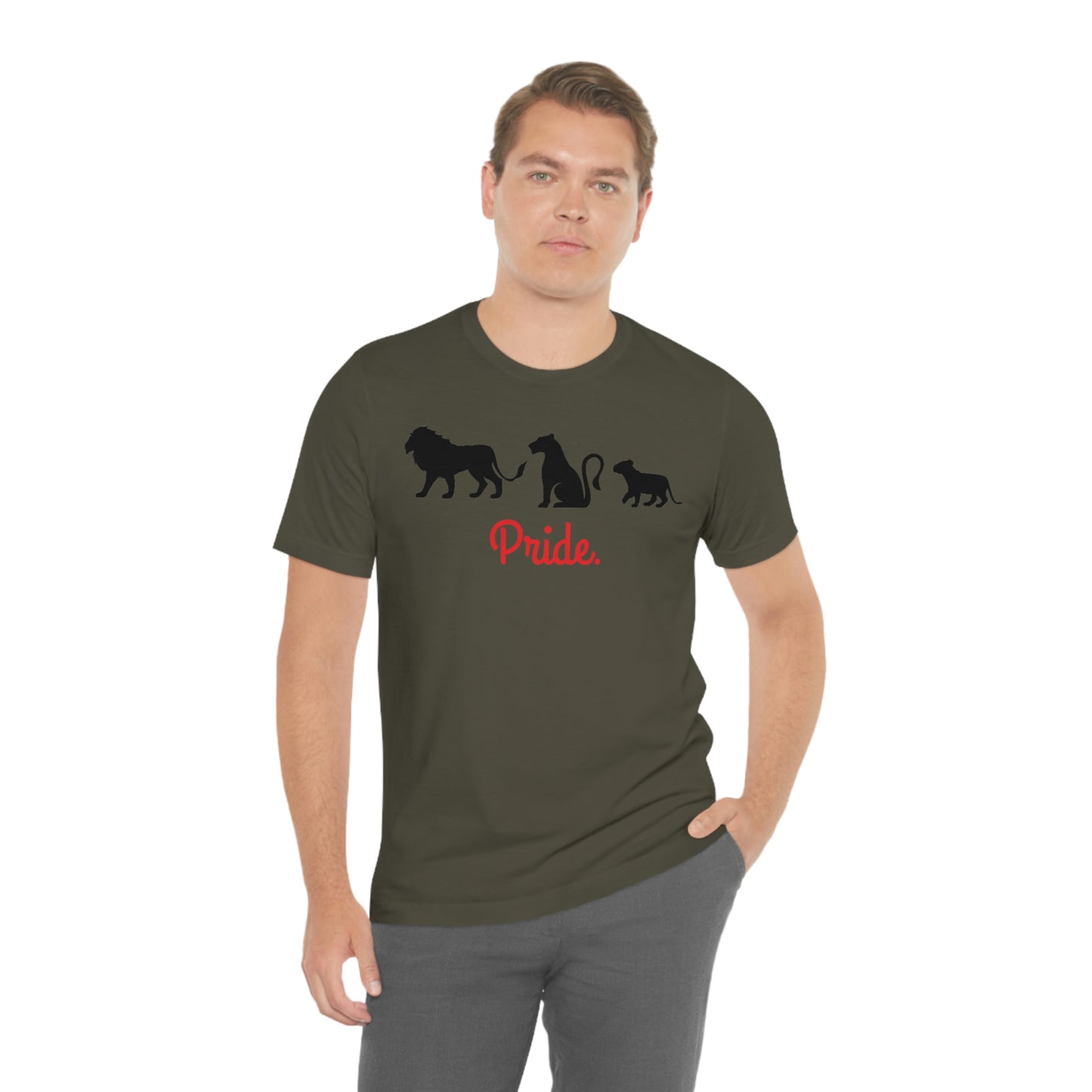 Pride of Lion Unisex Ringer Tee