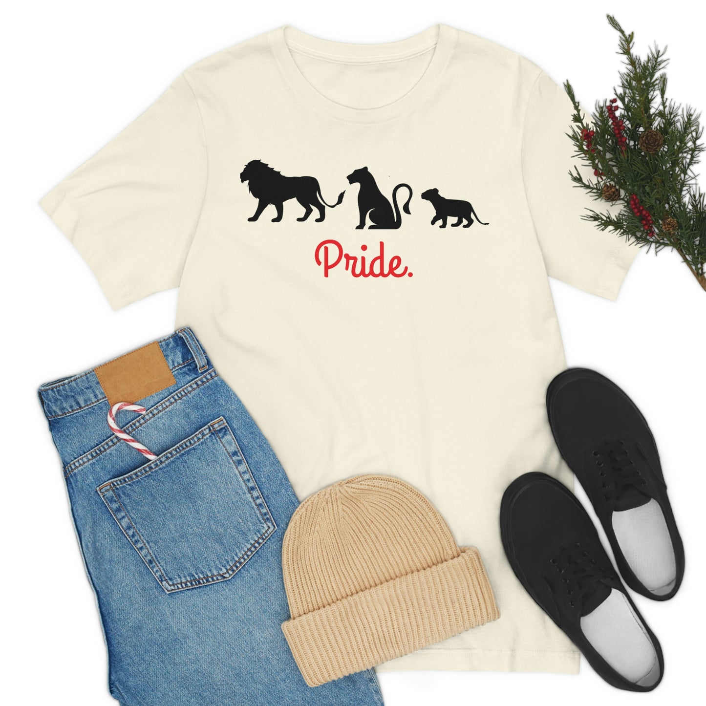 Pride of Lion Unisex Ringer Tee