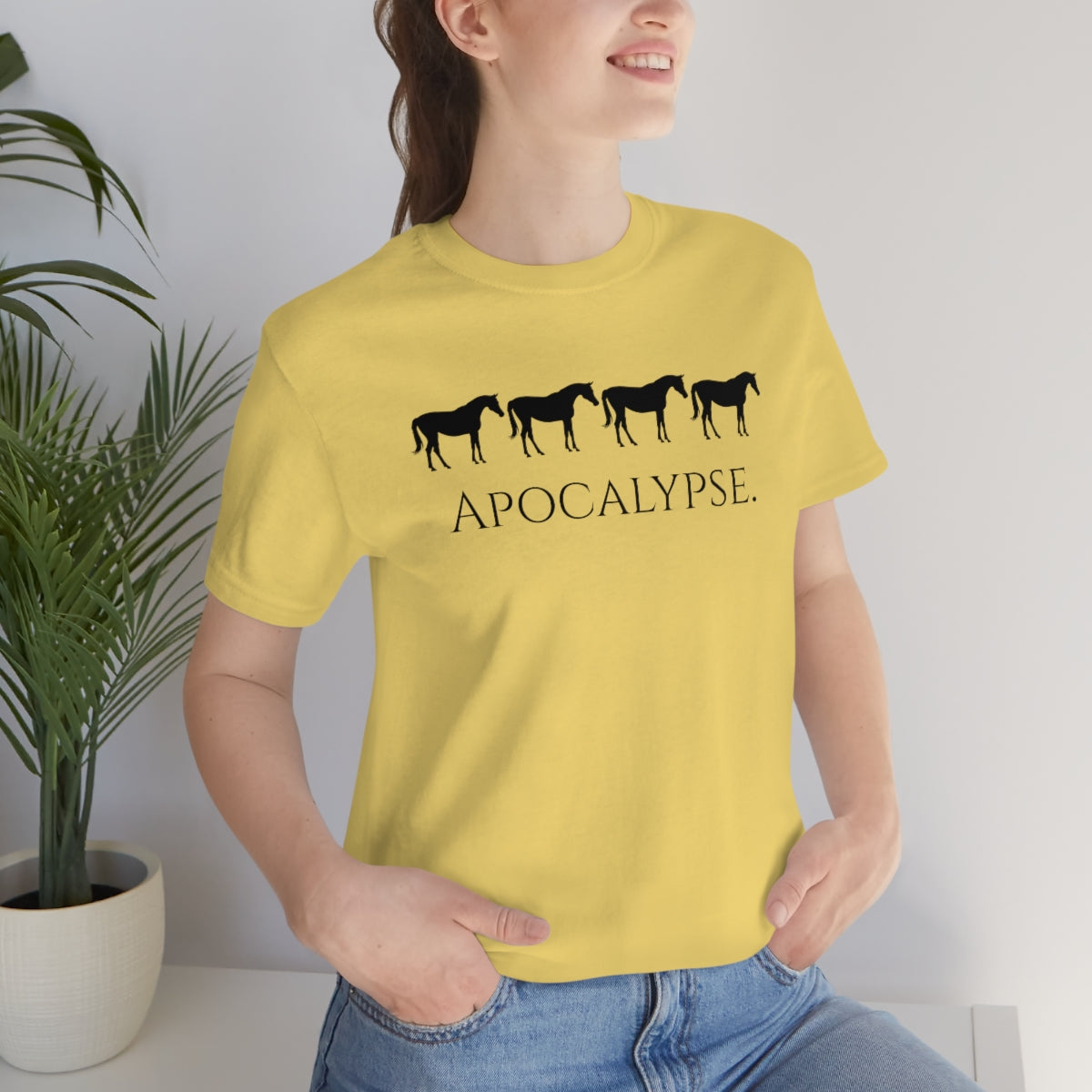 Five Horses (Horsemen) of the Apocalypse Funny T-shirt