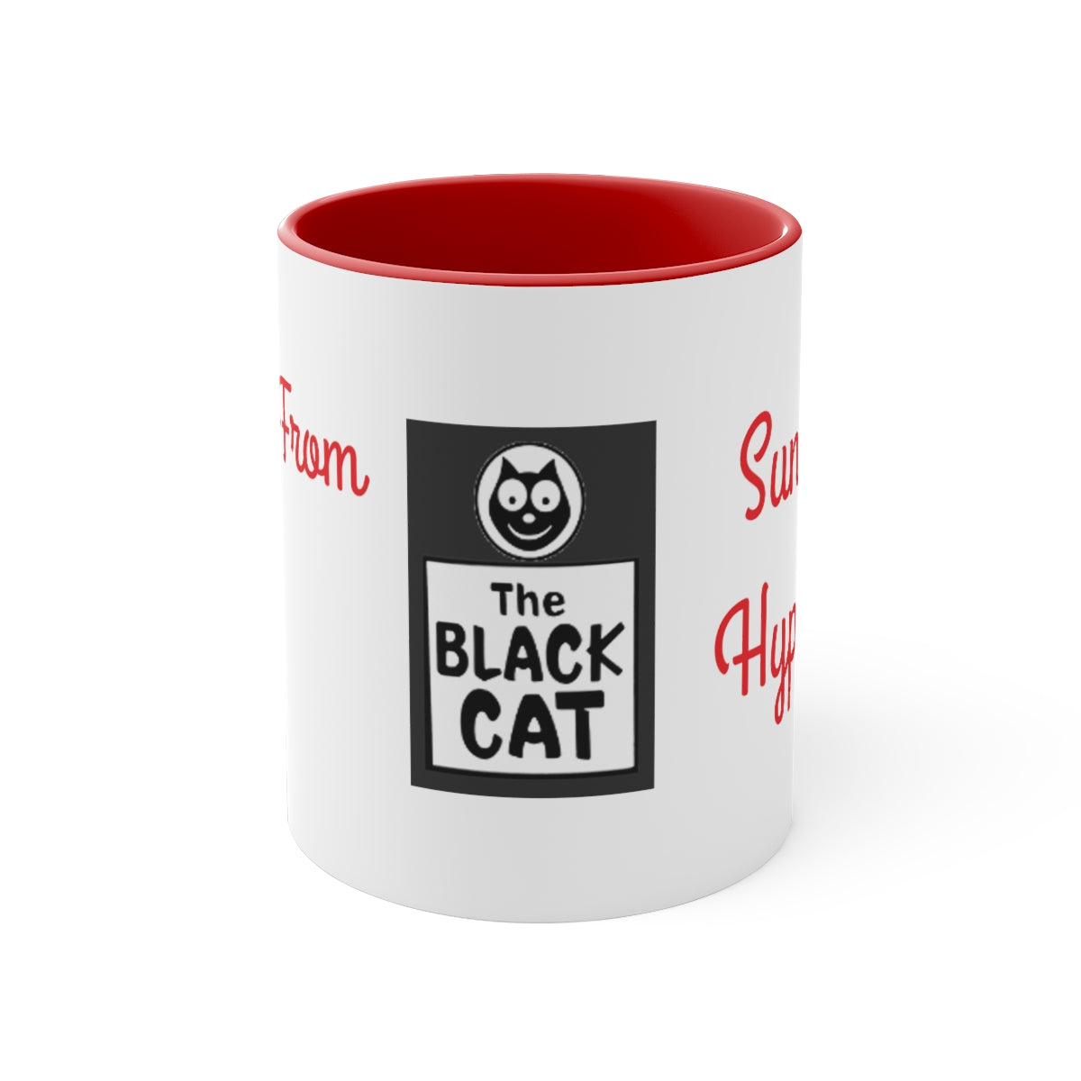Stolen from The Black Cat Accent Coffee Mug, 11oz