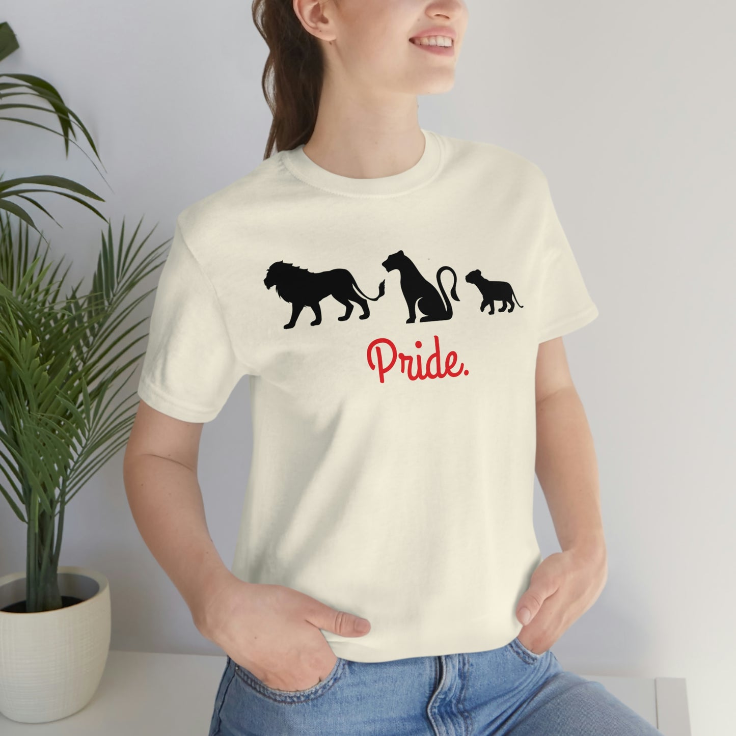 Pride of Lion Unisex Ringer Tee