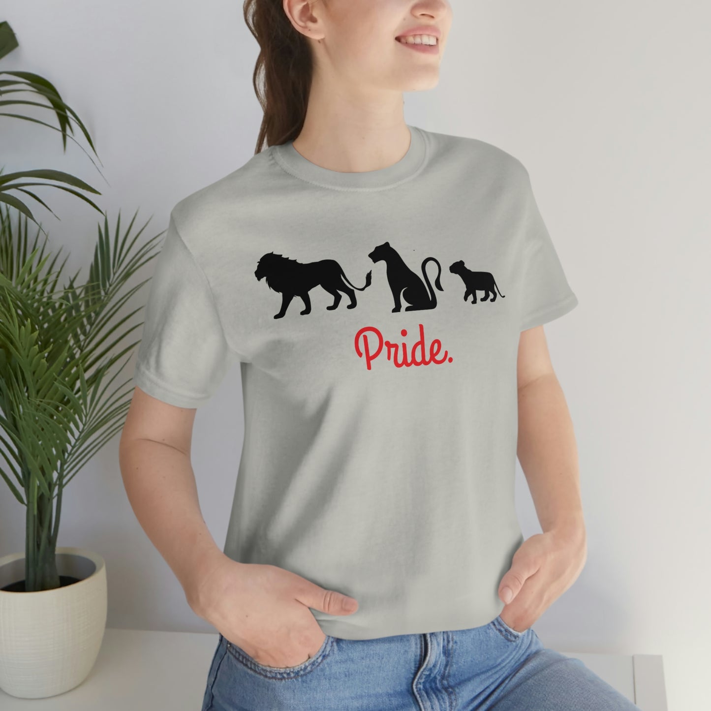 Pride of Lion Unisex Ringer Tee