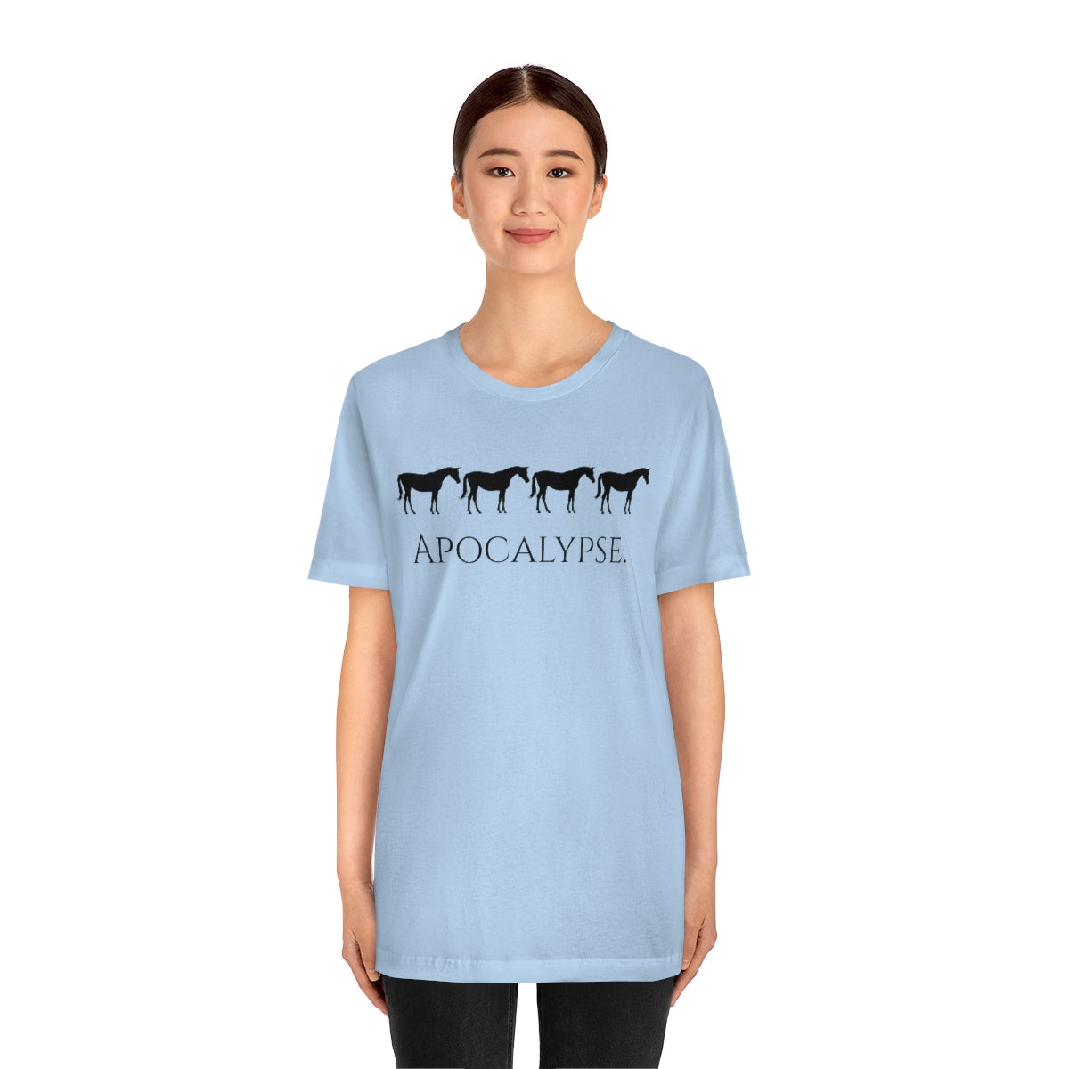 Five Horses (Horsemen) of the Apocalypse Funny T-shirt