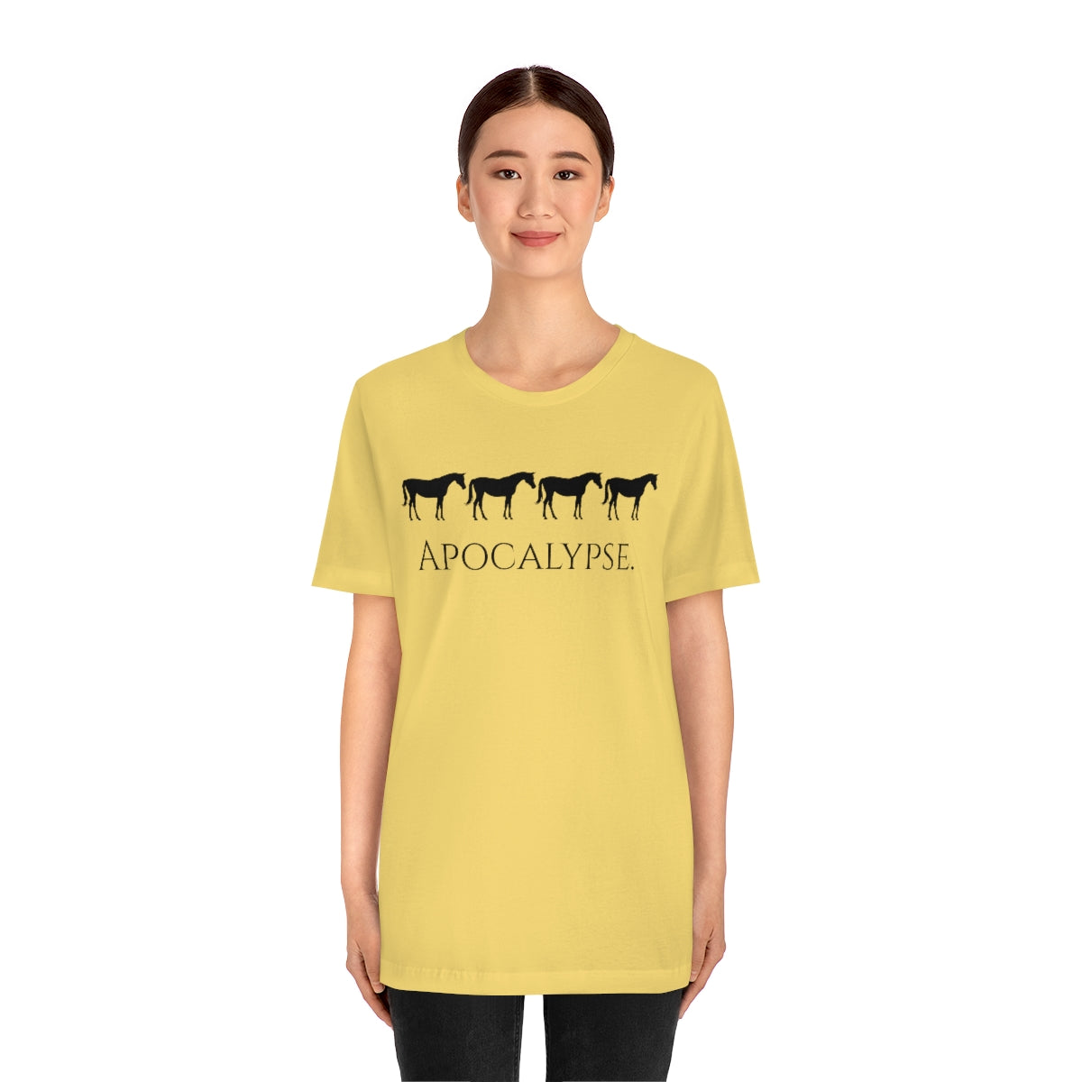 Five Horses (Horsemen) of the Apocalypse Funny T-shirt