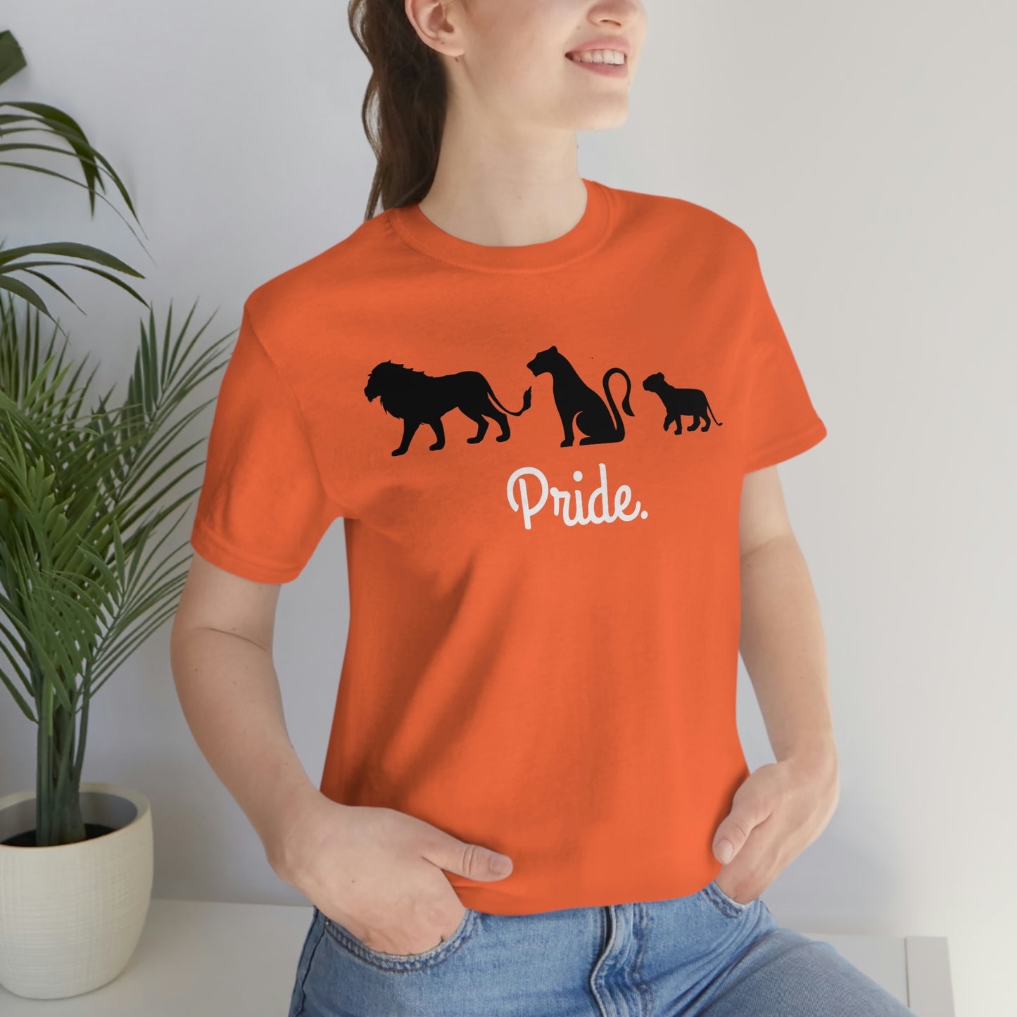 Pride of Lion Unisex Ringer Tee