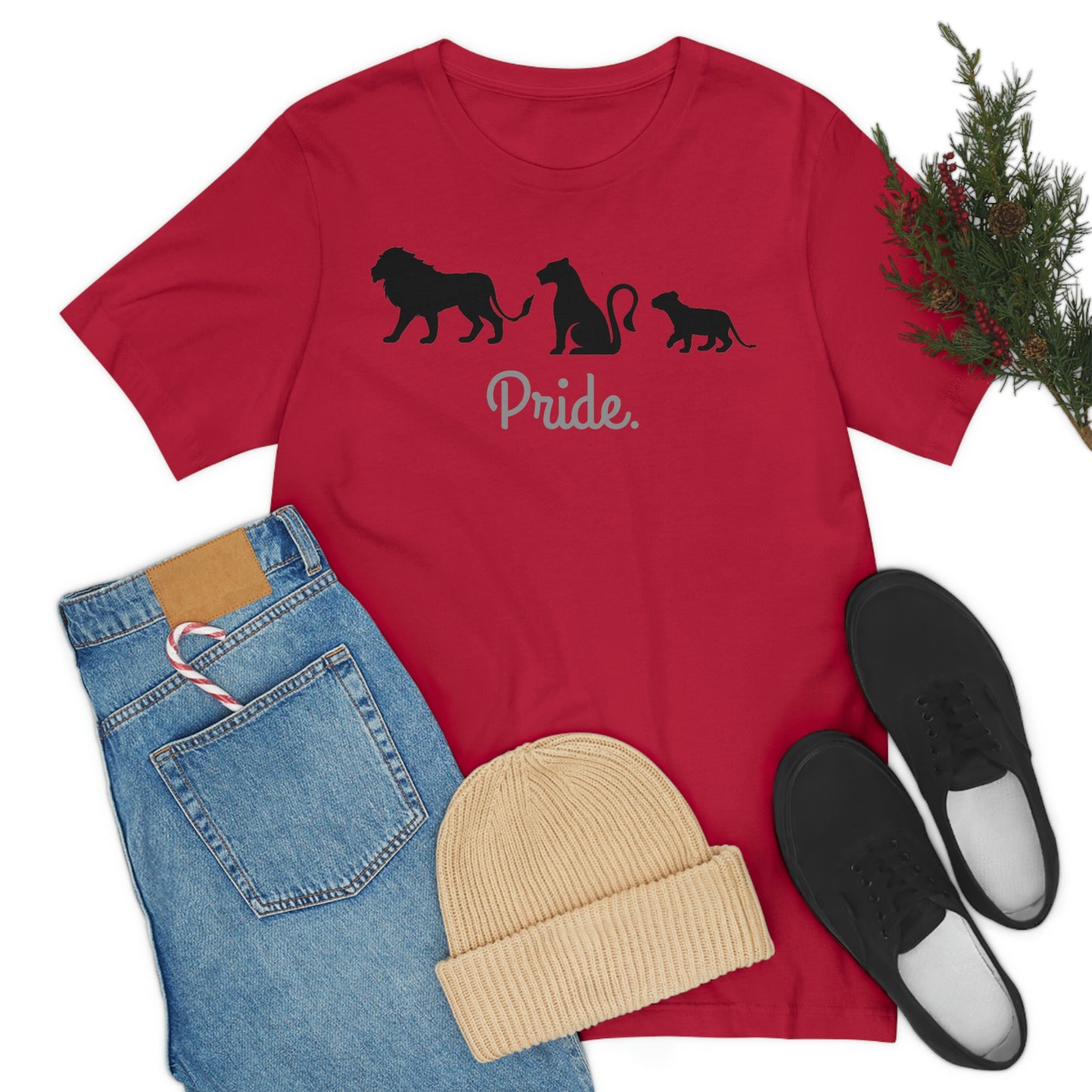 Pride of Lion Unisex Ringer Tee